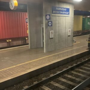 La prima stazione dei treni in Italia dopo il confine austriaco, Tarvisio Boscoverde